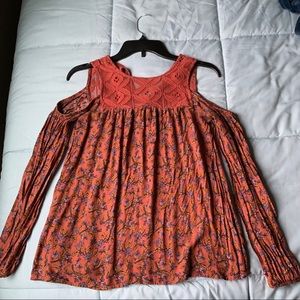 Floral Off the Shoulder Blouse